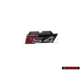 Audi Original S4 Vorne Kühlergrill Emblem Schriftzug - 8E0853736A 2ZZ