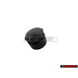 VW Original Radschraubenkappe Satinschwarz - 8D0601173B 01C