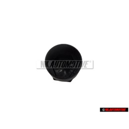 VW Original Radschraubenkappe Satinschwarz - 8D0601173B 01C