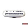 VW Original MULTIVAN Seite Schriftzug Emblem Logo Aluminium - 7E5947415A 72A