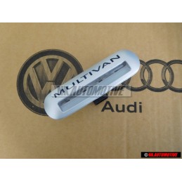 VW Original MULTIVAN Seite Schriftzug Emblem Logo Aluminium - 7E5947415A 72A