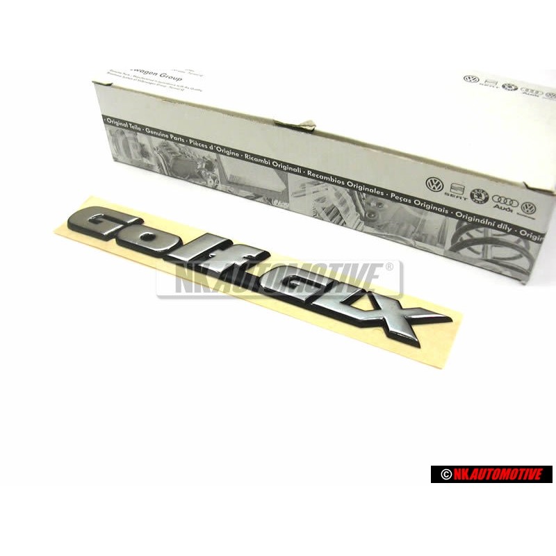 VW Original GOLF GLX Hinten Schriftzug Emblem Logo - 1H6853687AKGX2