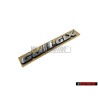 VW Original GOLF GLX Hinten Schriftzug Emblem Logo - 1H6853687AKGX2
