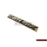 VW Original GOLF GLX Hinten Schriftzug Emblem Logo - 1H6853687AKGX2