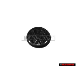 VW Original Hinten Emblem Logo Zeichen Schwarz 50mm - 191853601B 01C