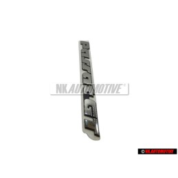 VW Original PASSAT GT Hinten Schriftzug Emblem Logo Chrom - 3A0853687K Z10