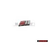 Audi Original S4 Plakette Schriftzug Emblem Logo für Lenkrad - 4A0419685