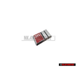 Audi Original S4 Plakette Schriftzug Emblem Logo für Lenkrad - 4A0419685