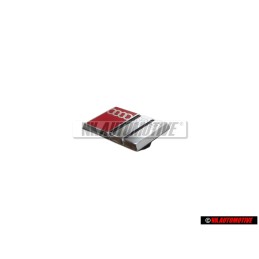 Audi Original S4 Plakette Schriftzug Emblem Logo für Lenkrad - 4A0419685