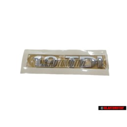 VW Original 1.9 TDI Hinten Schriftzug Emblem Logo Chrom - 1K0853675H 739