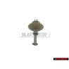 VW Original Halter für Abdeckung perlgrau - 1J6863449B Y20