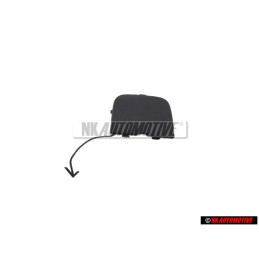 VW Original Abdeckung Für Abschleppöse schwarz - 1K6807441B 9B9