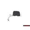 VW Original Abdeckung Für Abschleppöse schwarz - 1K6807441B 9B9