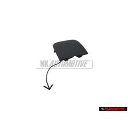 VW Original Abdeckung Für Abschleppöse schwarz - 1K6807441B 9B9