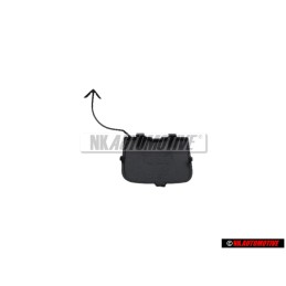 VW Original Abdeckung Für Abschleppöse schwarz - 1K6807441B 9B9