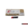 Audi Original SET Zeichen Logo Schriftzug Emblem Vorne & Hinten - RS4 B5 (8D)