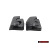 2x VW Original Halter Für Sicherheitsgurt Satinschwarz - 357857837 01C