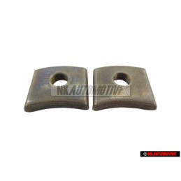 2x VW Original Gewindeplatte - 831809237