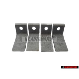 4x VW Original Befestigungsplatte Für Tür- Scharnier - 191809653