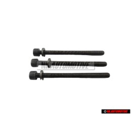 3x VW Original Zylinderschraube Mit Innen- Vielzahnkopf - 021103384F