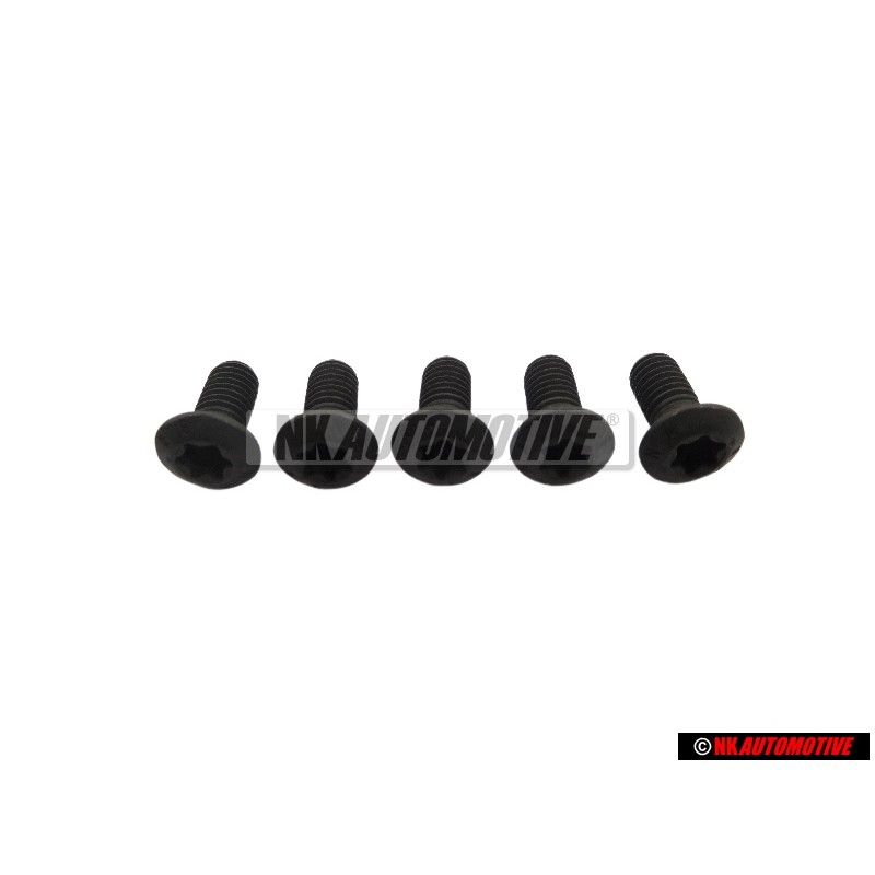 5x VW Original Innensechsrund-Senkschraube - N 10119301