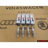 4x VW Original Zündkerze 'Longlife' - 101000004AA