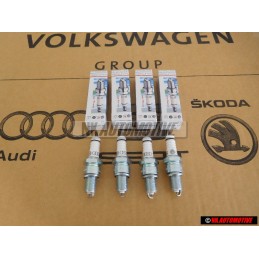 4x VW Original Zündkerze 'Longlife' - 101000047AB