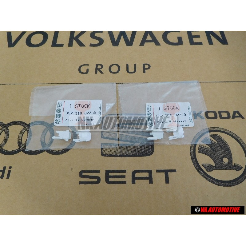 2x VW Original Halter Für Leuchtdiode - 357919077B