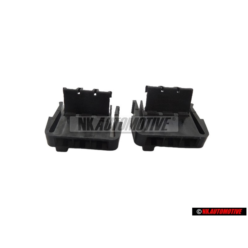 2x VW Original Flachkontaktgehäuse - 321945248
