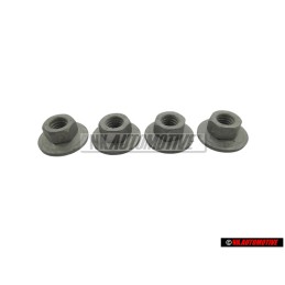 4x VW Original Sechskantbundmutter - N 90908301