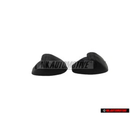 2x VW Original Halter Für Sonnenblende Satinschwarz - 171857559 01C