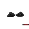 2x VW Original Halter Für Sonnenblende Satinschwarz - 171857559 01C