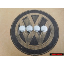 4x VW Original Abdeckkappe Für Schraube Hermelin - 311867169 90X