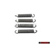 4x VW Original Zugfeder - 357881245