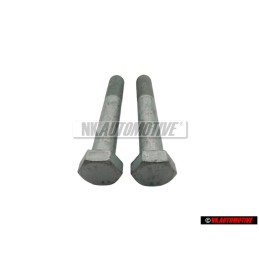 2x VW Original Sechskantschraube - N 0401814