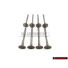 8x VW Original Auslassventil - 051109611B