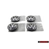 4x VW Original Zierkappe - 7L6601149 RVC