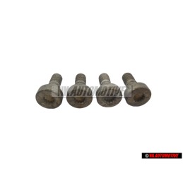4x VW Original Zylinderschraube Mit Innen- Vielzahnkopf - N 90321602