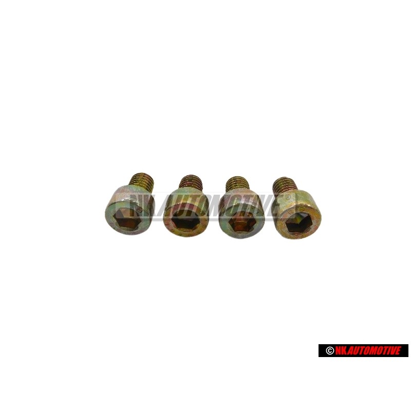 4x VW Original Zylinderschraube Mit Innen- Sechskantkopf - N 0147506
