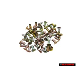 50x VW Original Niet - N 0136331