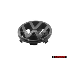 VW Original Vorne Kühlergrill Emblem Logo Zeichen Schwarz - 251853601A
