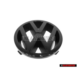 VW Original Vorne Kühlergrill Emblem Logo Zeichen Schwarz - 251853601A