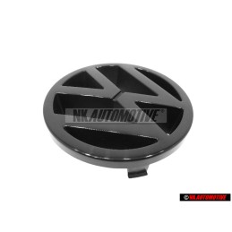 VW Original Vorne Kühlergrill Emblem Logo Zeichen Schwarz - 251853601A