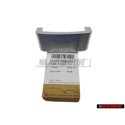 VW Original Schriftzug Emblem Logo für Lenkrad Aluminium - 1Q0419685C 3Q7