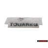 VW Original TOUAREG Hinten Schriftzug Emblem Logo - 7L6853687 739