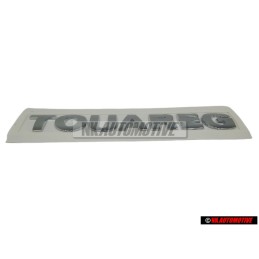 VW Original TOUAREG Hinten Schriftzug Emblem Logo - 7L6853687 739