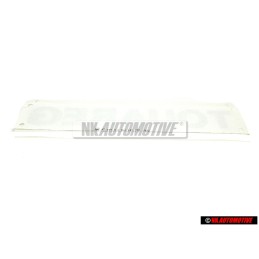 VW Original TOUAREG Hinten Schriftzug Emblem Logo - 7L6853687 739