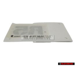 VW Original R5 Hinten Schriftzug Emblem Logo Chrom - 7L6853675