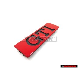 VW Original GTI Seitenleiste Seitlich Schriftzug Emblem Golf 2 - 191853714 QN5