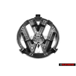 VW Original Vorne Kühlergrill Emblem Logo Zeichen Chrom - 1J5853601 ULM
